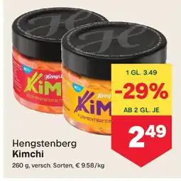 MPreis Hengstenberg kimchi Angebot