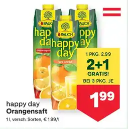 MPreis happy day Orangensaft Angebot
