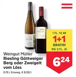 MPreis Weingut müller riesling göttweiger berg oder zweigelt vom löss Angebot