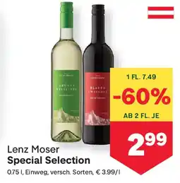 MPreis Lenz moser special selection Angebot