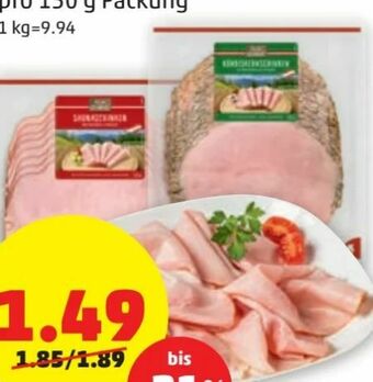 PENNY Saunaschinken Angebot