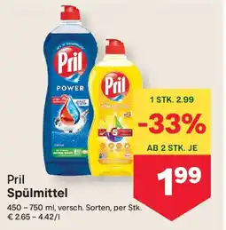 MPreis Pril spülmittel Angebot