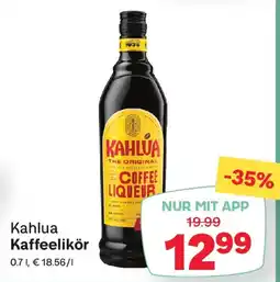 MPreis Kahlua Kaffeelikör Angebot