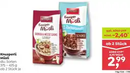 ADEG Knusperli müsli Angebot