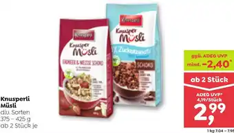 ADEG Knusperli müsli Angebot