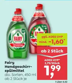 ADEG Fairy handgeschirr spülmittel Angebot