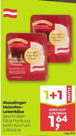 ADEG Staudinger holzofen leberkäse Angebot