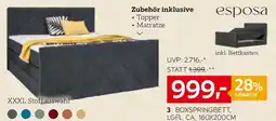 XXXLutz Boxspringbett Angebot