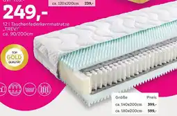 Mömax Taschenfederkernmatratze trevi Angebot