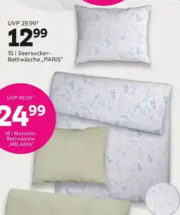 Mömax Seersucker- bettwäsche paris Angebot