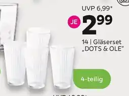Mömax Gläserset dots & ole Angebot