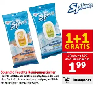 Splendid Feuchte Reinigungstücher