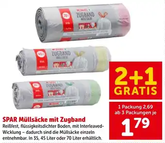 SPAR Müllsäcke mit Zugband