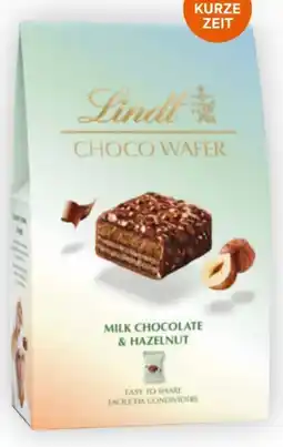 Billa Lindt Choco Wafer Milk Chocolate & Hazelnut Angebot