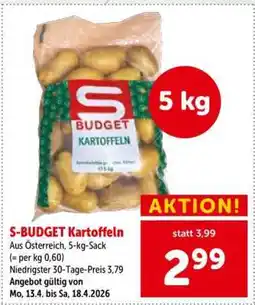Interspar S-BUDGET Kartoffeln Angebot