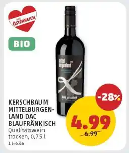 PENNY KERSCHBAUM MITTELBURGENLAND DAC BLAUFRÄNKISCH Angebot