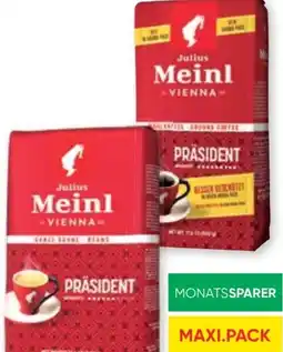 Maximarkt Julius Meinl Präsident Angebot