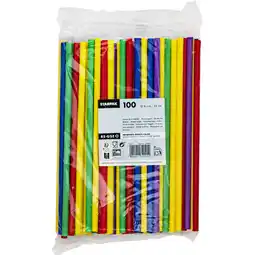 Metro Trinkhalme Mehrweg Bunt 25 cm, Preisangabe ohne MwSt. (Preis inkl. MwSt. 2,99 €), METRO Angebot