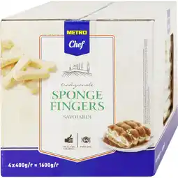 Metro Löffelbiskotten, Preisangabe ohne MwSt. (Preis inkl. MwSt. 9,01 €), METRO Angebot