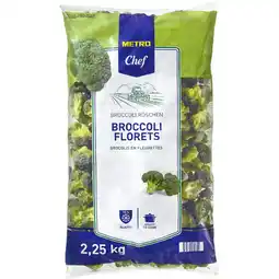 Metro Broccoliröschen, Preisangabe ohne MwSt. (Preis inkl. MwSt. 7,58 €), METRO Angebot