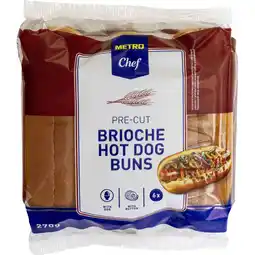 Metro Brioche Hot-Dog Buns, Preisangabe ohne MwSt. (Preis inkl. MwSt. 2,85 €), METRO Angebot