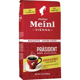 Metro Präsident Bohne od. gemahlen, Preisangabe ohne MwSt. (Preis inkl. MwSt. 8,99 €), METRO Angebot