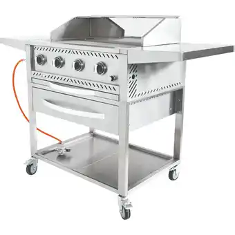 Gasgrill Plancha, Preisangabe ohne MwSt. (Preis inkl. MwSt. 480,00 €), METRO