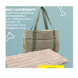 Hofer Faltbare Haustiermatte HOFER Angebot