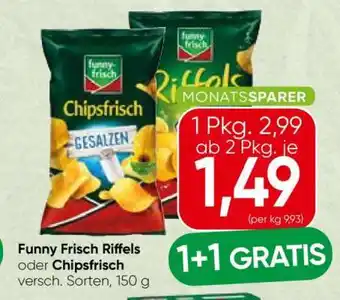 Funny Frisch Riffels oder Chipsfrisch