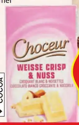 Hofer Choceur Gefüllte & Weiße Schokoladen Angebot