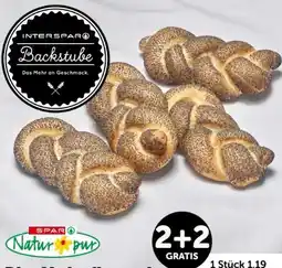 Interspar Spar Natur pur Bio-Mohnflesserl Angebot