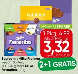 Spar Milka Sag es mit Angebot