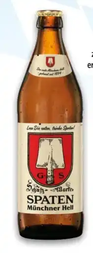Interspar Spaten-Franziskaner-Bräu Münchner Hell Angebot