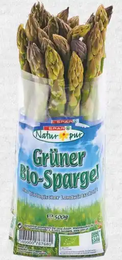 Spar Spar Natur pur Grüner Bio-Spargel Angebot
