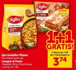 Interspar Iglo Genießer-Pfanne Angebot