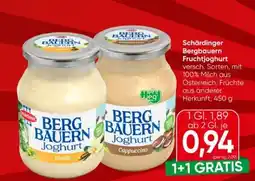 Spar Schärdinger Bergbauern Joghurt Angebot