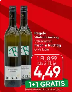 Spar Weingut Regele Welschriesling Angebot