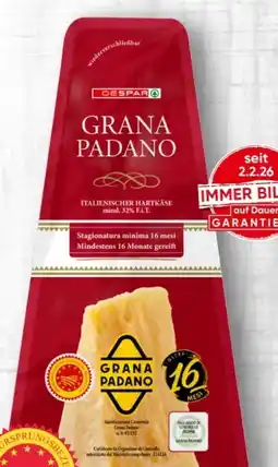 Spar Despar Grana Padano Angebot