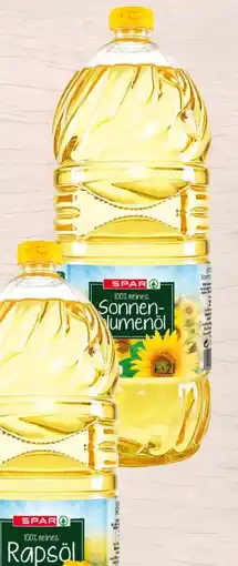 Spar Spar Rapsöl Angebot