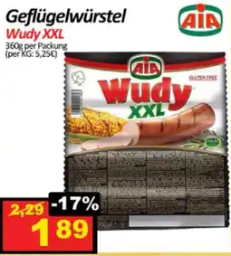 Wurstico Geflügelwürstel Wudy XXL Angebot
