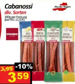 Wurstico Cabanossi Angebot