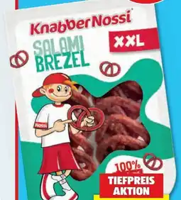Hofer Knabbernossi Salami Brezel Angebot