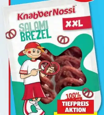 Hofer Knabbernossi Salami Brezel Angebot