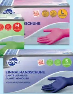 Hofer Power Force Einweghandschuhe Nitril Angebot