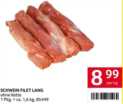 Transgourmet Schwein filet lang Angebot