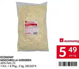 Transgourmet Economy mozzarella gerieben Angebot