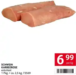 Transgourmet Schwein karreerose Angebot