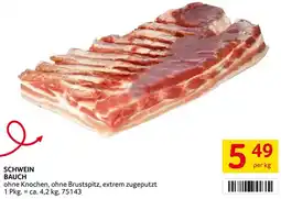 Transgourmet Schwein bauch Angebot
