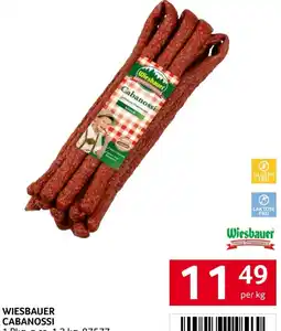 Transgourmet Wiesbauer Cabanossi Angebot
