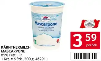 Transgourmet Kärntnermilch mascarpone Angebot